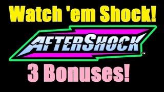 • AFTERSHOCK SLOT MACHINE WINS! Best of $.25 Denom Aftershock Bonus Wins from Vegas 2015! (DProxima)