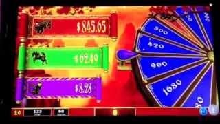 Dragon's Temple Slot Machine Zodiac Progressive Bonus #2 New York Casino Las Vegas