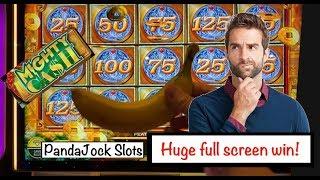 Bring a banana the next time you play slots. Huge wins on Mighty Cash