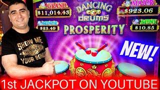 NEWEST Slot Machine & 1st HANDPAY JACKPOT On YouTube