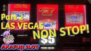NON STOP! Part2High Limit Slot Jackpots at Venetian Las Vegas 赤富士スロット ラスベガス ベネチアン カジノ 大当たり