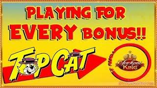• Online Top Cat Challenge & TOP LEVEL JACKPOT KING!!