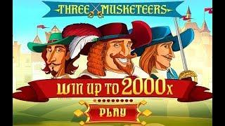 Three Musketeers Online Slot from Red Tiger Gaming