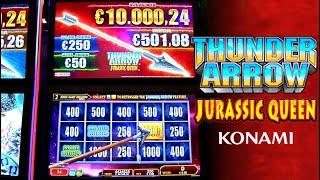 Thunder Arrow Jurassic Queen Slot Machine from Konami