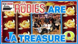 RUDIES are a TREASURE!!  Aboard the 'RUDIES' Princess!  Brian Christopher Slot Cruise