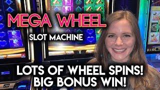 MEGA WIN! MEGAWHEEL Slot Machine! BONUS!!