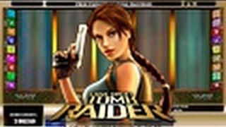 FREE Tomb Raider slot machine game preview by Slotozilla.com
