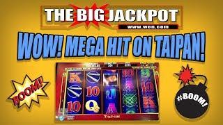 WOW!  Raja Hits a HUGE JACKPOT on TAIPAN  | The Big Jackpot