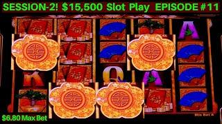 Gold Pays Slot Machine $6.80 Max Bet Bonus & Progressive Jackpots | SE2 EPISODE #11