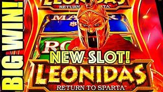 BIG WIN! NEW! LEONIDAS RETURN TO SPARTA & MEDUSA VIPER’S DESIRE Slot Machine (INCREDIBLE TECH.)