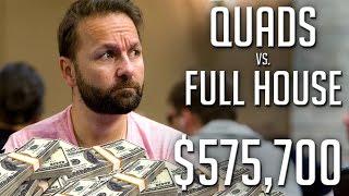 $575,700 Pot With QUADS! Can He Fold A Full House?!