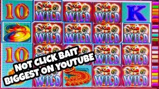 NOT CLICK BAIT - BIGGEST ON YOUTUBE HIGH LIMIT LION DANCE - MUCH WATCH THIS MASSIVE JACKPOT
