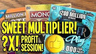 SWEET MULTIPLIER! **$300 FINALE!** $50 TICKET!  TX Lottery Scratch Offs