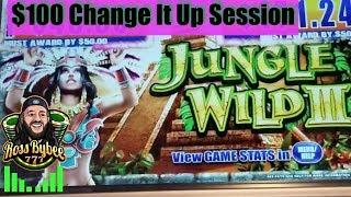 $100 Jungle Wild 3 ChangeItUp Session May 6 2019
