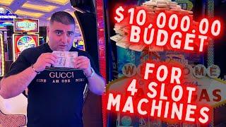 $10,000 Budget For 4 Different Slot Games - Here's What Happened