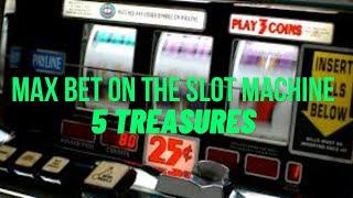 Wicked Winning Bonus on the Slot Machine 5 Treasures