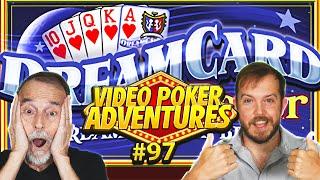 HUGE Dream Card Comeback! Video Poker Adventures 97 • The Jackpot Gents