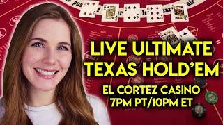 LIVE: Ultimate Texas Hold’em!! BIG $1900 BUY-IN!