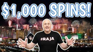 $1,000 HIGH LIMIT SPINS TO START MY QUEST OF WINNING MY LARGEST JACKPOT EVER IN 2023!