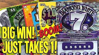BIG WIN! OUTLIER to the RESCUE  $150 TEXAS LOTTERY Scratch Offs