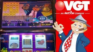 VGT Red Screens on Lucky Ducky!  $25 Spins on Mr. Money Bags