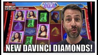 New DaVinci Diamonds Slot!! The multiplier keeps getting bigger!