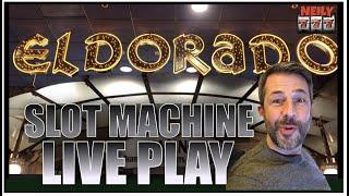 LIVE SLOT MACHINE PLAY from the EL DORADO CASINO in Reno!