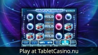Extreme Video Slot - Online Casino games on Tablet