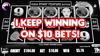 $10 Bets Can't Lose! High Limit Dragon Cash Autumn Moon