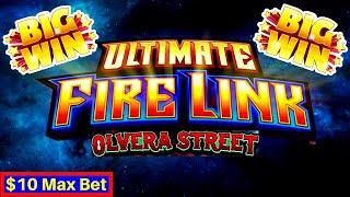 Ultimate Fire Link Slot Machine BIG WIN w/ Max Bet •FANTASTIC SESSION• Live Slot Play & BIG WINS