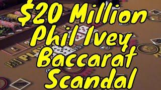 The $20 Million Phil Ivey Baccarat "Cheating" Scandal/What Happened in "The Baccarat Machine" Case?