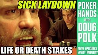 Poker Hands - Mike McDermott Lays Down A MONSTER?!