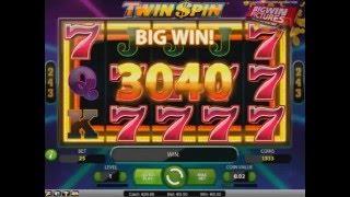Twin SpiN - BIG win with 7's!