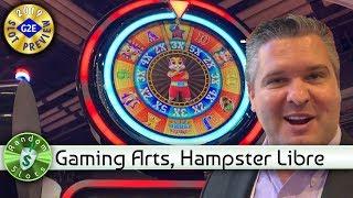 Hamster Libre slot machine preview, Gaming Arts, #G2E2019