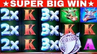 Over 180x SUPER BIG WIN Safari Stacks Slot Machine Bonus HUGE WIN | Live KONAMI Slot Play