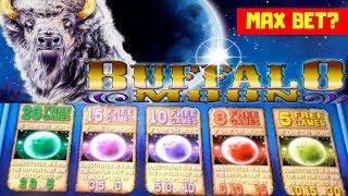 Max Bet Less Lines BUFFALO MOON Free Spins (Quickie)