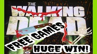 THE WALKING DEAD 2 | FREE GAMES | HUGE WIN AT THE END!