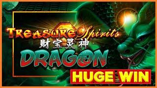 A CURSE After $666 WIN?! No Way! HUGE WIN on Treasure Spirits Dragon Slots!