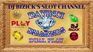 DAVINCI’S DIAMONDS DUAL PLAY SLOT MACHINE   BONUS   www.olg.ca