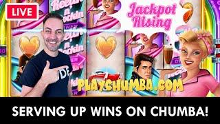 LIVE - Serving up WINS on PlayChumba.com Social Casino! #ad