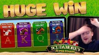 SCUDAMORE'S SUPER STAKES RIDES IN A BIG WINNER!!