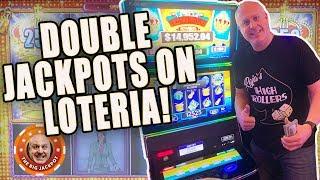 MY 1st TIME DOUBLE JACKPOT$ The New Lock It Link Loteria Slot