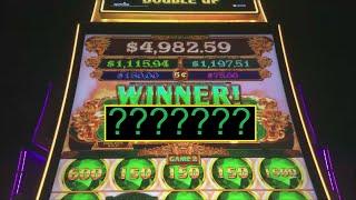 $11.25 MAX BET!!  MIGHTY CASH DOUBLE UP!