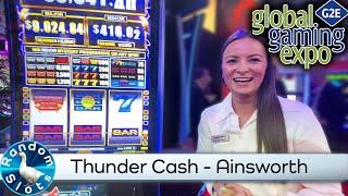 Thunder Cash Slot Machine by Ainsworth at #G2E2022