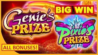 UNEXPECTED BIG WIN! Pixie's Prize Slot - ALL BONUSES!