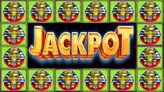 WIFE’S PICKS 5X MULTIPLIER AND LANDS A JACKPOT! PHARAOH’S FORTUNE SLOT MACHINE