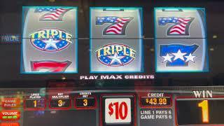 $2200 Into Only Triple Stars Machines - $15-30 Spins