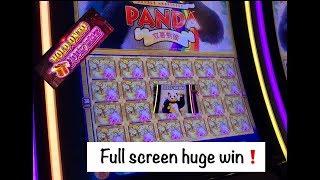 Hold onto your Hat , It’s a Huge Full Screen Win on Panda Double Happiness️