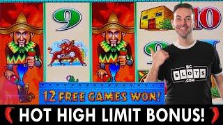 HOT High Limit Bonus  Jumpin Jalapeños