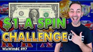 Challenge  Betting $1 A Spin Looking For A Jackpot!